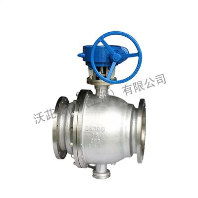 Q347F不锈钢固定球阀