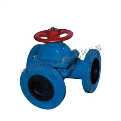 G49J衬胶三通隔膜阀