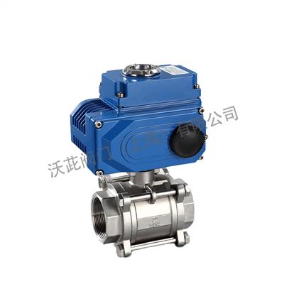 Q911F电动三片式球阀