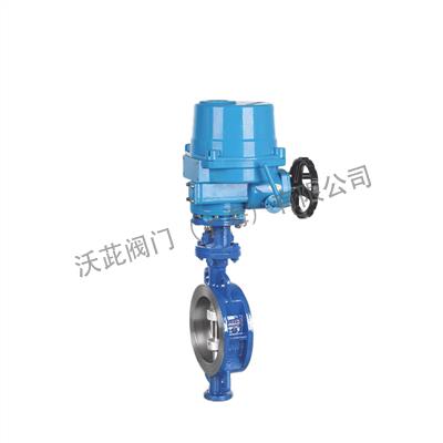 D973H/Y电动对夹式多层次金属硬密封蝶阀