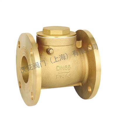 H44W-16T 卧式旋启式法兰止回阀