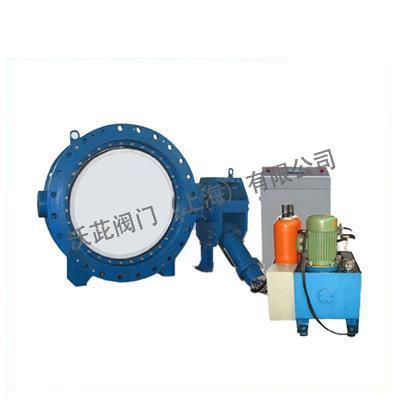 HD7x41X Accumulator Type Liquid Control Slow Closing Butterfly Valve