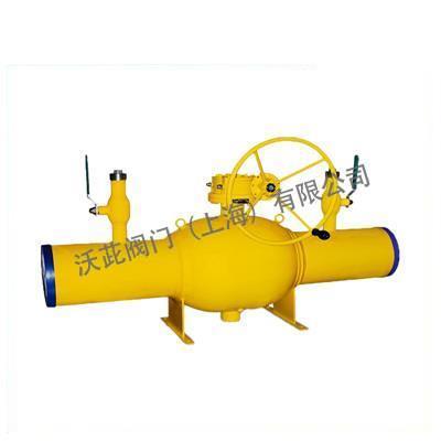 Q367F Double Discharge Welded Ball Valve