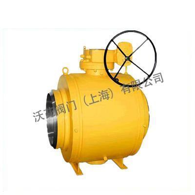 Q367F Fixed Worm Wheel Welded Ball Valve