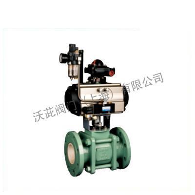 Q641TC Pneumatic Ceramic Ball Valve
