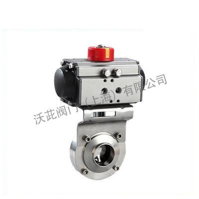 D681 Pneumatic Sanitary Butterfly Valve
