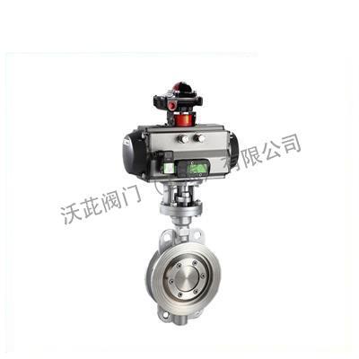 D673H/F Pneumatic Hard Seal Clamp Butterfly Valve