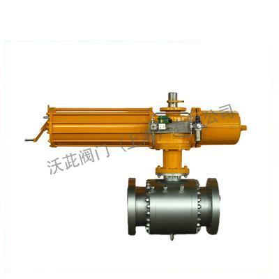 Q647F Pneumatic fixed forged steel ball valve
