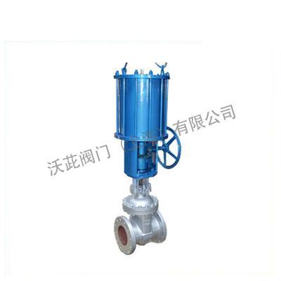 Z641H Pneumatic With Manual Gate Valve