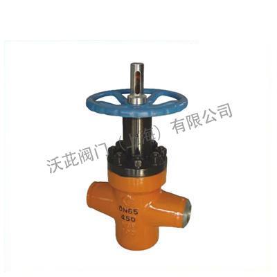 ZF63Y Butt Welding High Pressure Flat Gate Valve