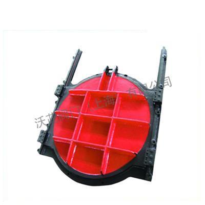 ZMY Copper Inlaid Cast Iron Round Gate