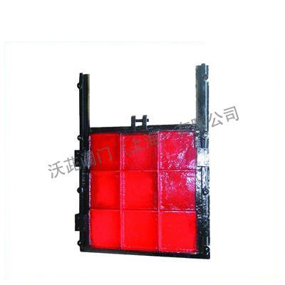 ZMQF Copper Inlaid Cast Iron Square Gate